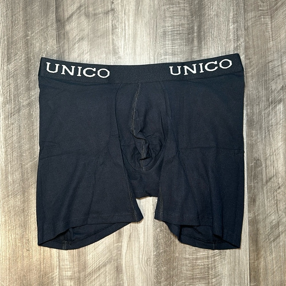 Unico Ribbed Boxer Brief - Large